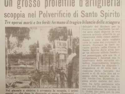 Il giorno dopo la Gazzetta del Mezzogiorno si interrog� sulle cause dell�incidente. Il proiettile d�artiglieria non era arrivato gi� disinnescato, contrariamente alle attese, oppure il disinnesco era avvenuto senza adottare le necessarie precauzioni?